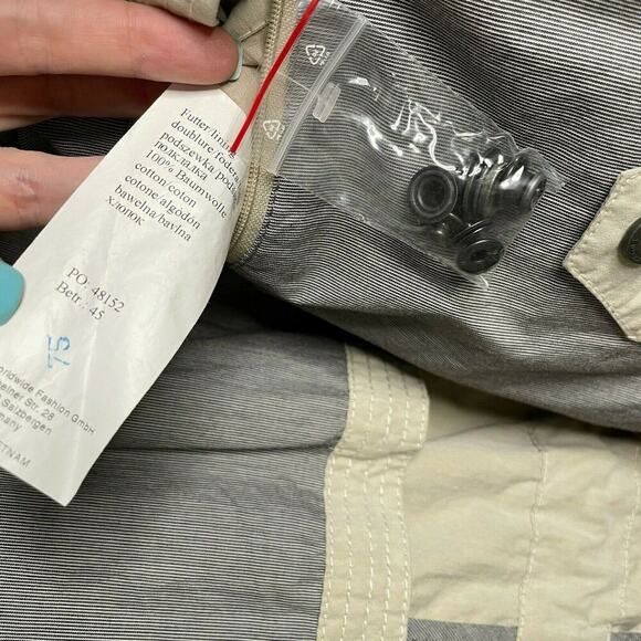 NWT‎ Camel Active Beige Mens Pocketed Vented Long Sleeve Safari Jacket GB 48/XL - Picture 8 of 13